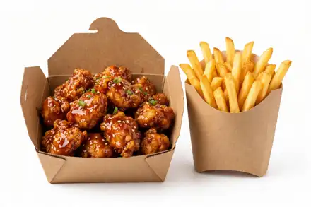 Flava Max Chicken Bites & Fries Box